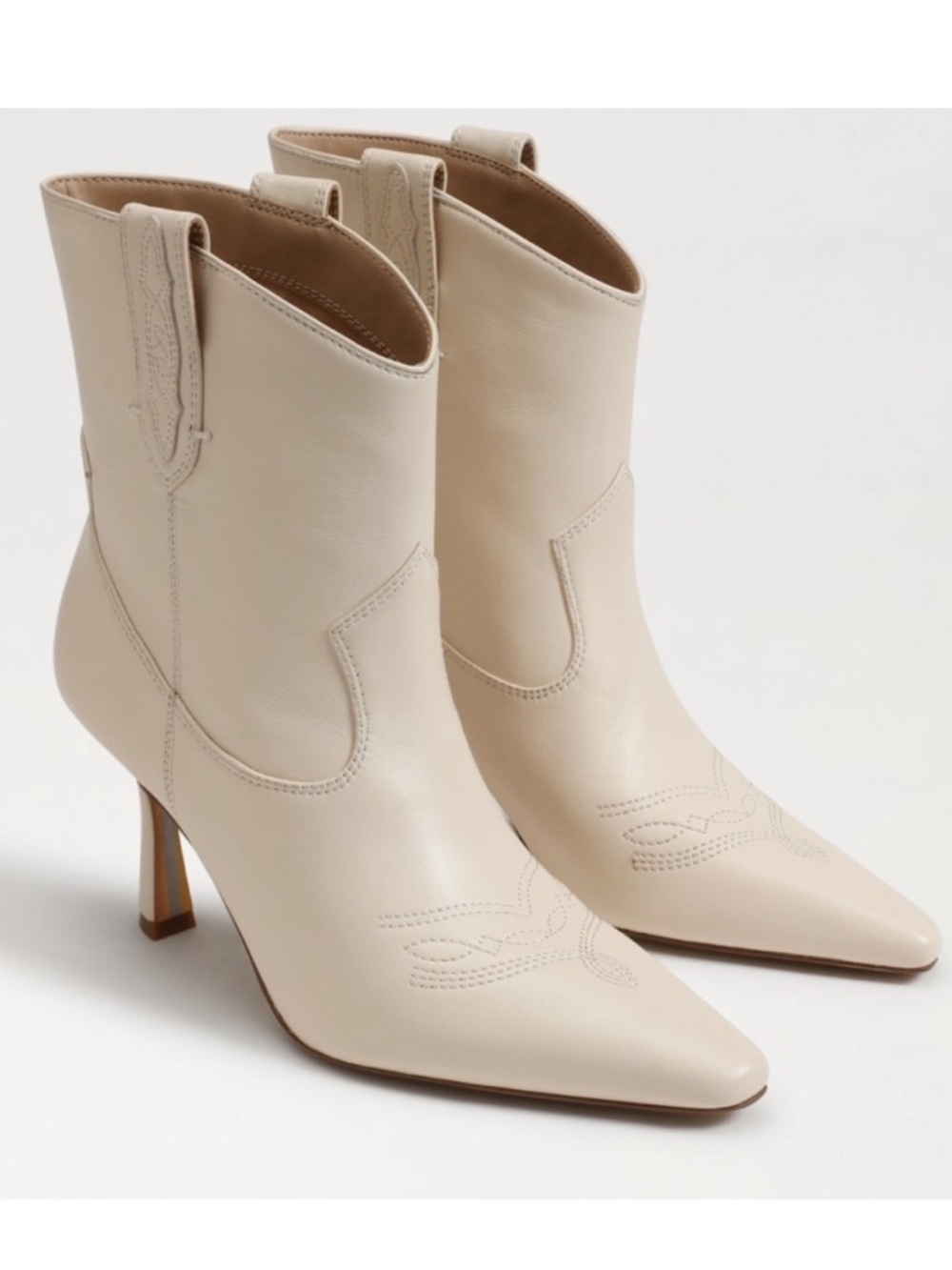 Sam Edelman Women's Moe Pointed-Toe Pull-On Western Boots